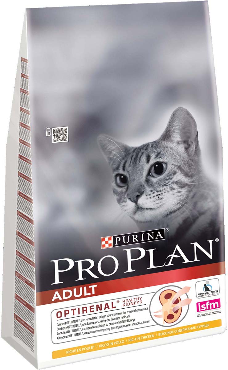 фото Корм сухой Pro Plan "Adult" для взрослых кошек, с курицей, 10 кг