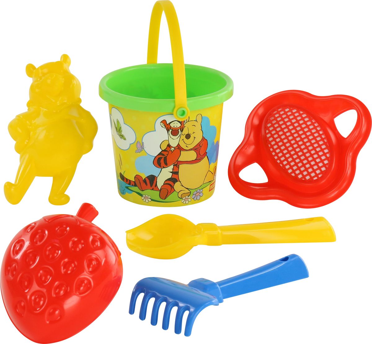 фото Disney Набор игрушек для песочницы Винни и его друзья №3, цвет в ассортименте