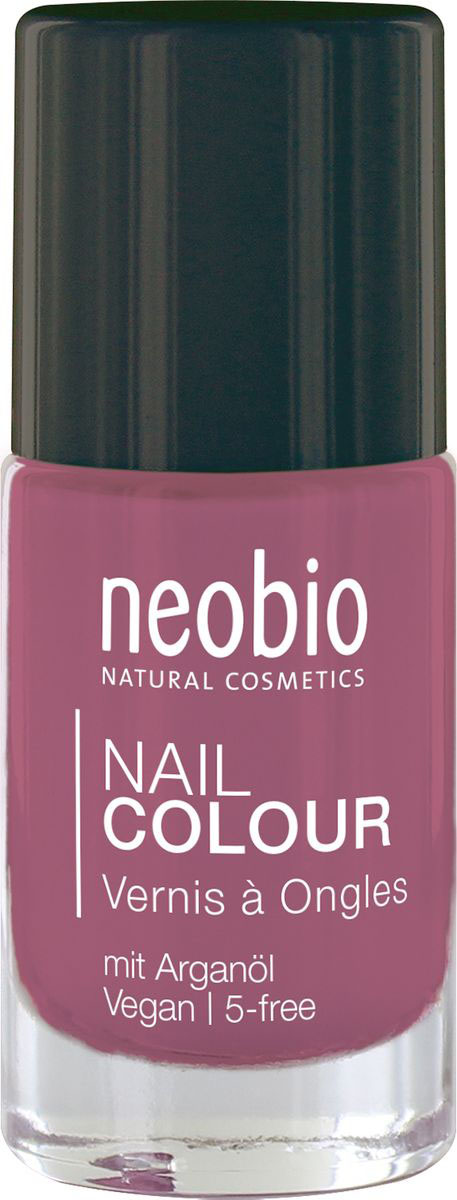 Neobio Лак для ногтей 5-Free с аргановым маслом, №03 Чудесный коралл, 8 мл