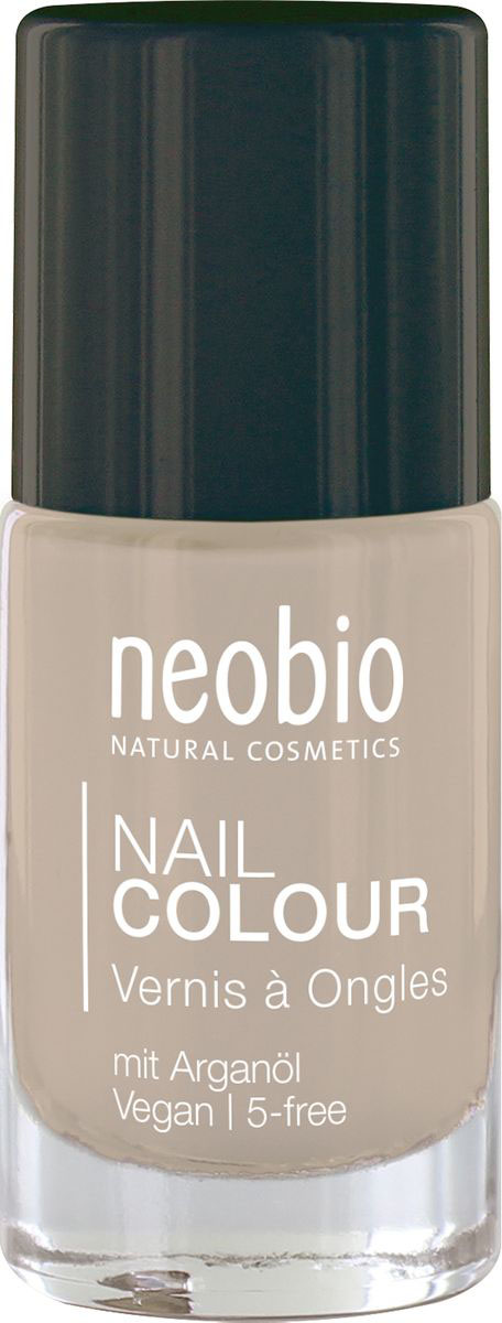 Neobio Лак для ногтей 5-Free с аргановым маслом, №10 Идеальный телесный, 8 мл