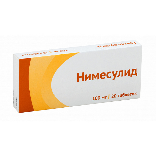 Лекарственное средство рецептурное Нимесулид Реневал, бренд Renewal По рецепту -