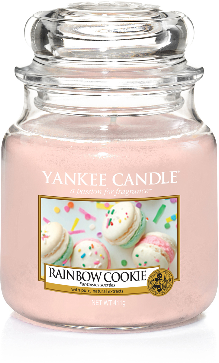 фото Свеча ароматизированная Yankee Candle "Радужное печенье", 411 г