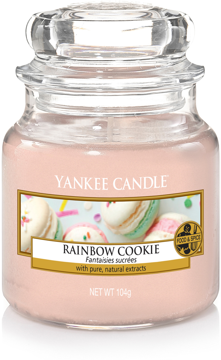фото Свеча ароматизированная Yankee Candle "Радужное печенье", 104 г