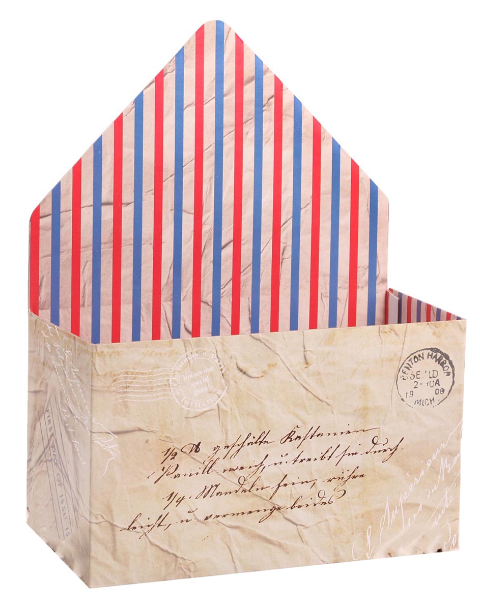 фото Коробка-письмо "Почта", микрогофра с кашировкой, 25 х 33 х 10 см Дарите счастье