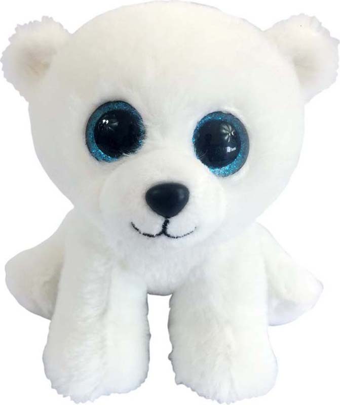 ABtoys Мягкая игрушка Медвежонок полярный 15 см