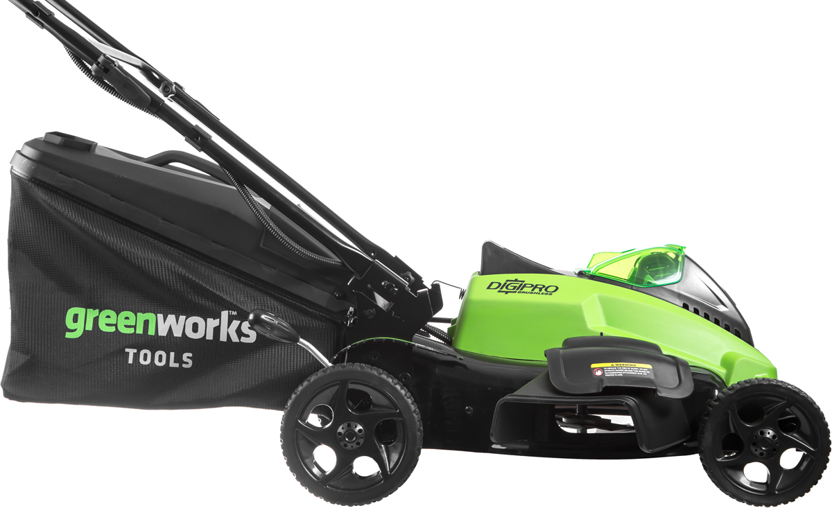 фото Газонокосилка аккумуляторная Greenworks 40V, 45 см, бесщеточная