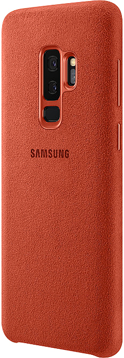 фото Samsung Alcantara Cover чехол для Galaxy S9+, Red