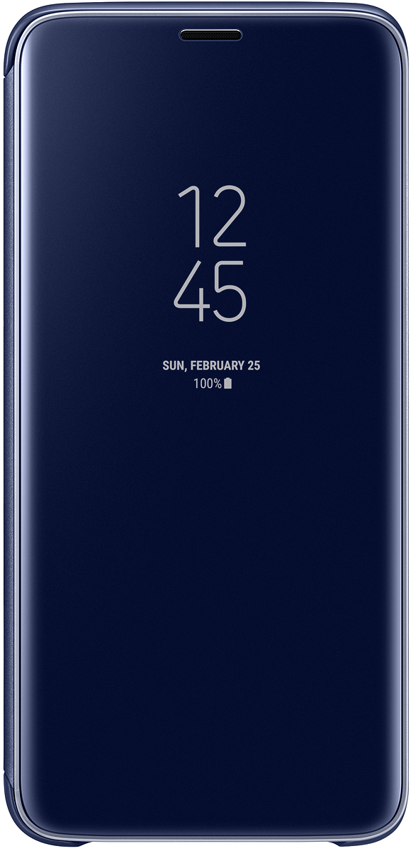 Samsung EF-ZG960 Clear View Standing чехол для Galaxy S9, Blue — купить ...