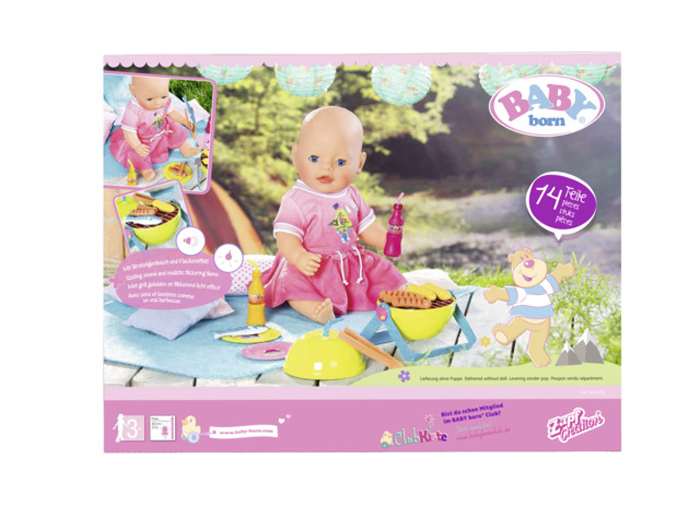 фото Zapf Creation Игровой набор для барбекю BABY born