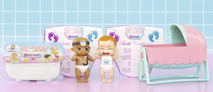 фото Zapf Creation Игровой набор BABY Secrets С колыбелью