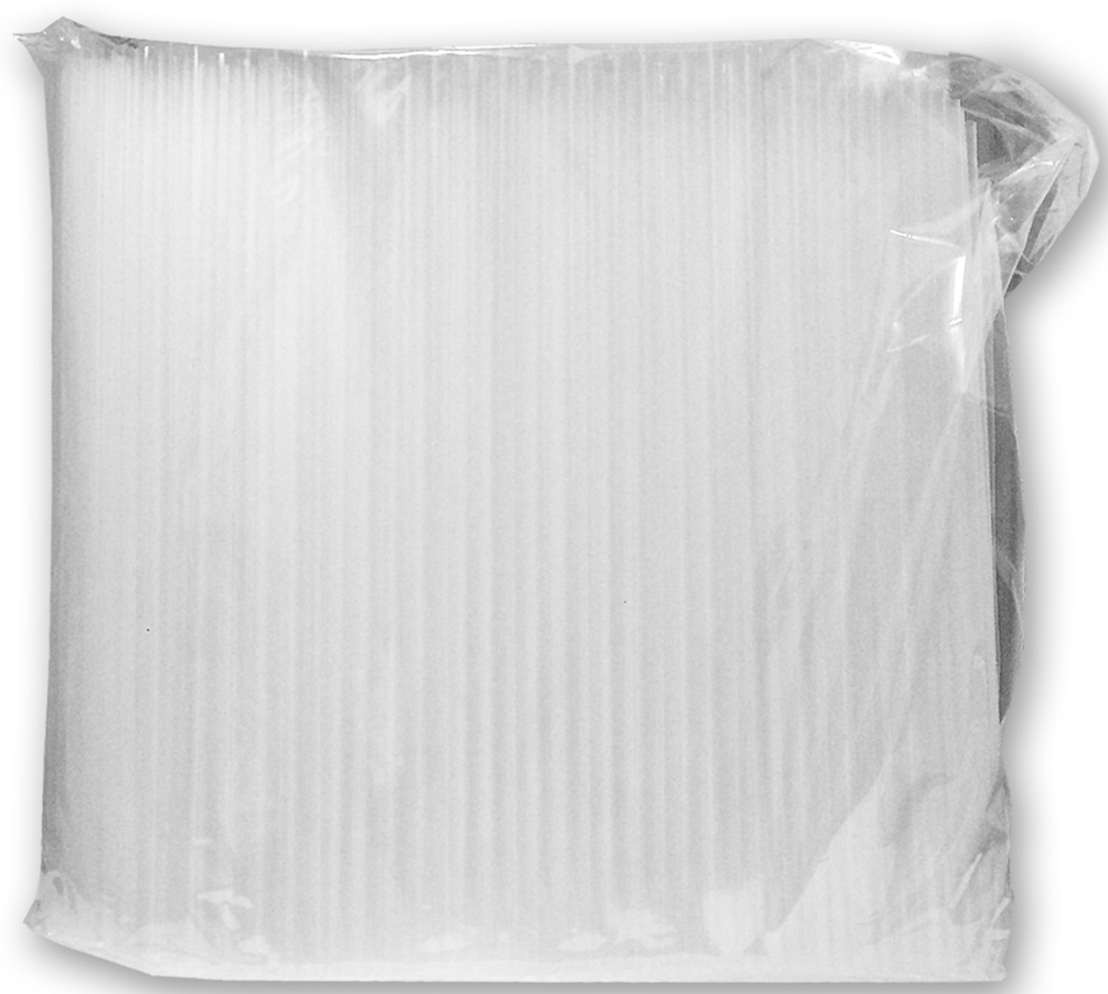 фото Трубочки для коктейлей "Фарт", прямые, прозрачные, 240 х 8 мм, 500 шт