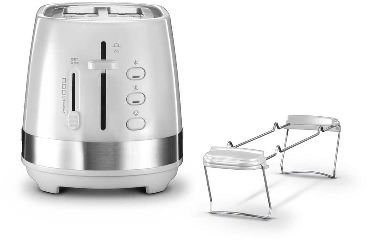 фото DeLonghi CTLA2103, White тостер