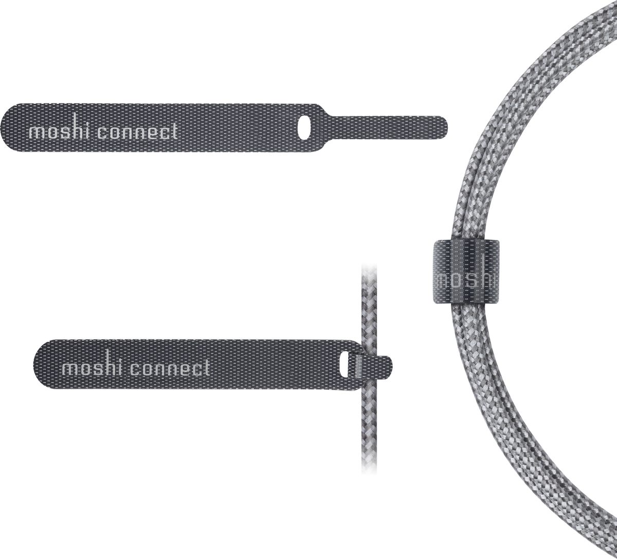 фото Moshi Integra Titanium, Gray кабель USB - Lightning (1,2 м)