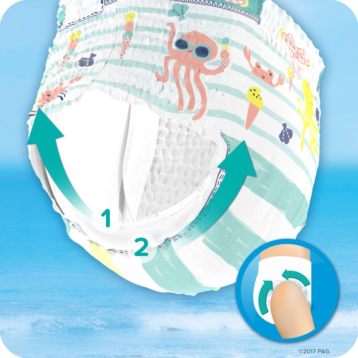 фото Pampers Трусики для плавания Splashers 15 кг+ (размер 5-6) 10 шт