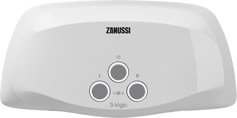 Zanussi 3-logic 6,5 TS, White водонагреватель проточный (душ+кран) Zanussi 3-logic 6,5 TS, White водонагреватель проточный (душ+кран)