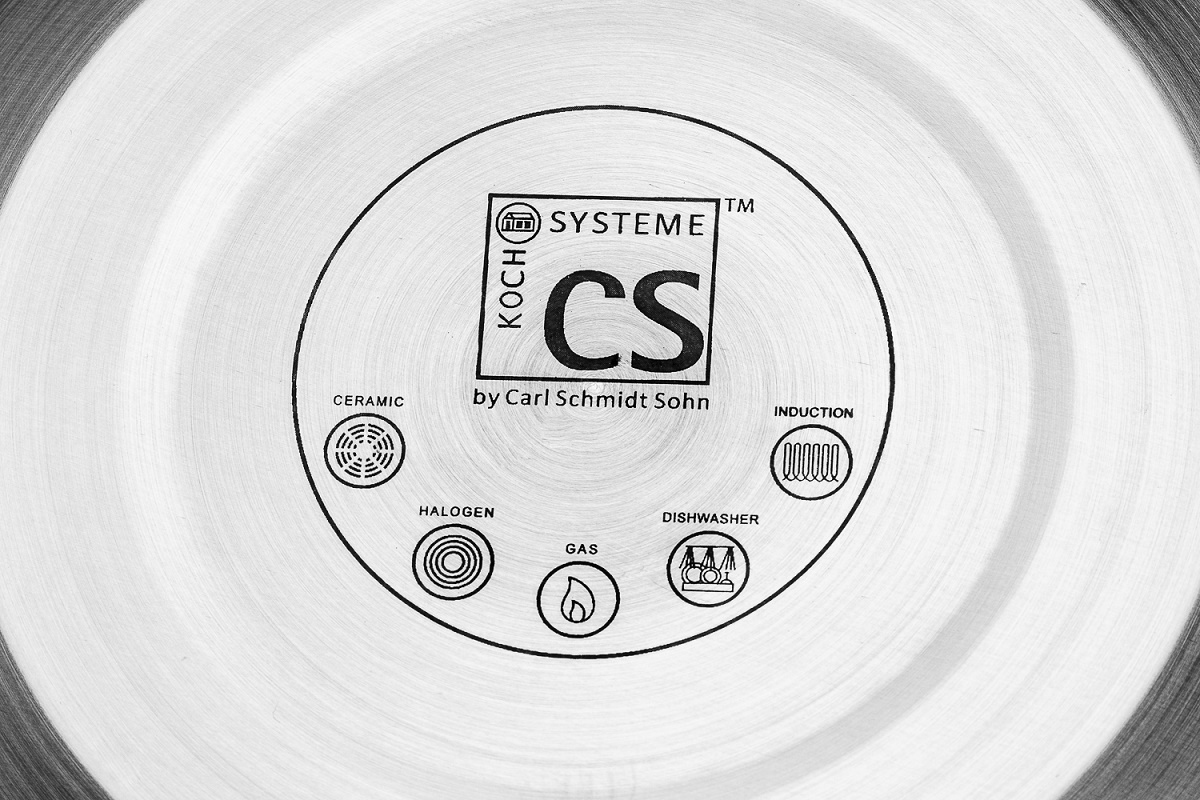 фото Чайник CS-Kochsysteme "Boxberg" со свистком, цвет: серебристый, 2 л