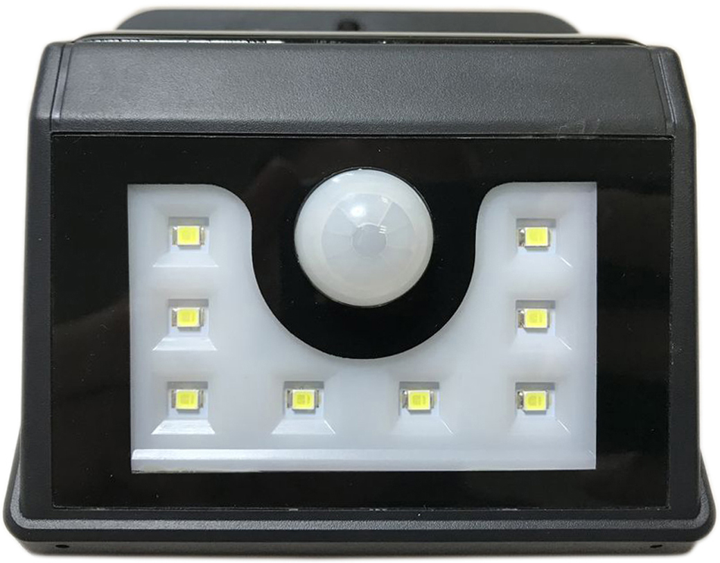 фото Настенный светильник "Lamper", на солнечных батареях, с датчиком движения, 8 LED