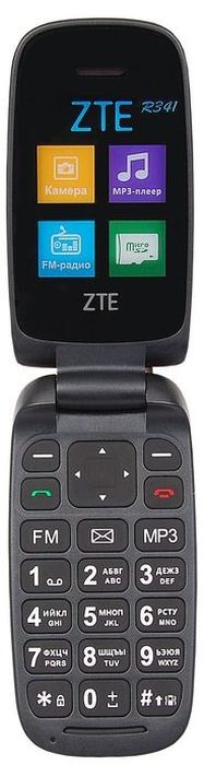 Мобильный телефон ZTE R341, черный