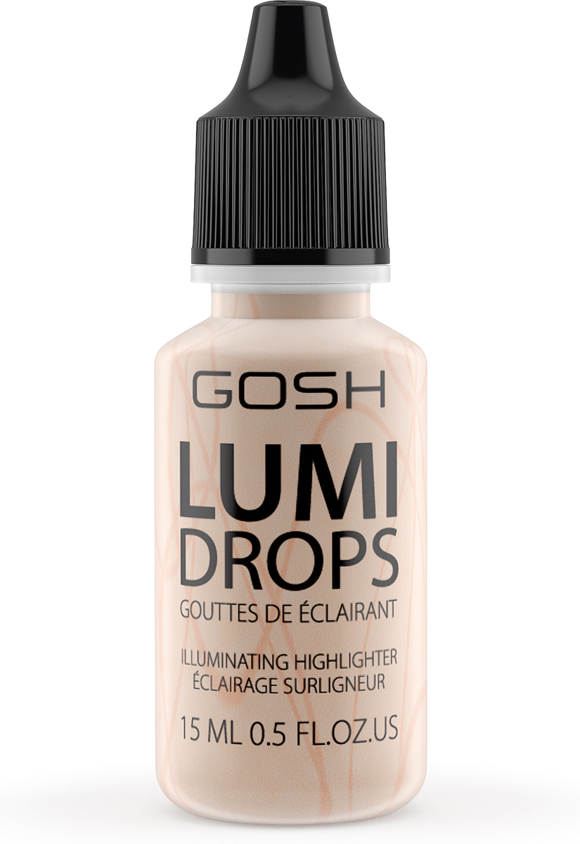 фото Gosh Люминайзер-флюид для лица Lumi Drops, 15 мл, тон №002