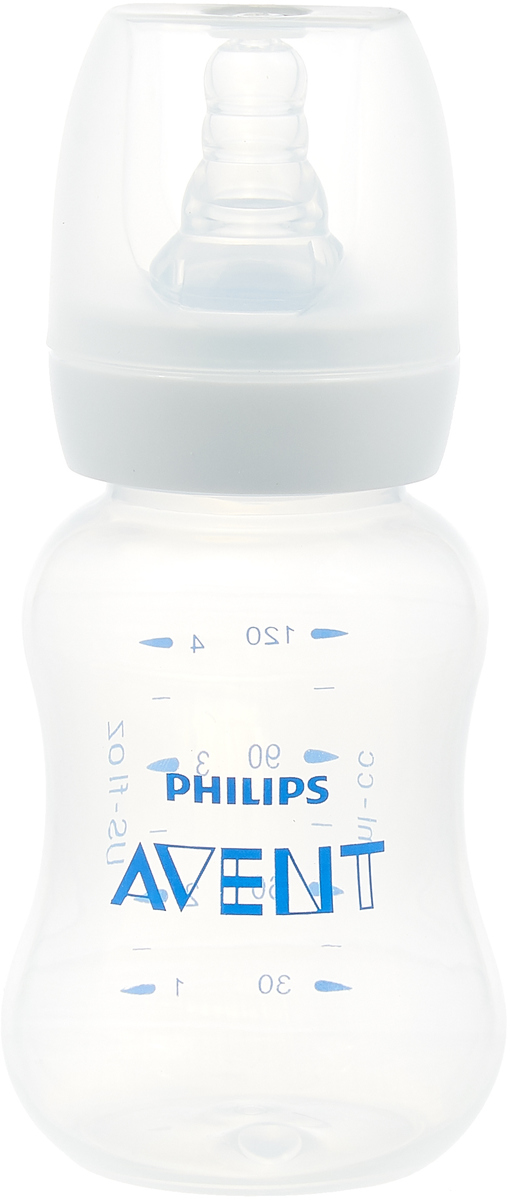 Philips Avent Бутылочка для кормления Essential от 0 до 6 месяцев 120 мл SCF970/17