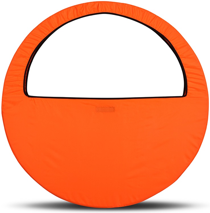 Сумка-чехол для обруча Indigo, цвет: оранжевый, диаметр 60 х 90 см