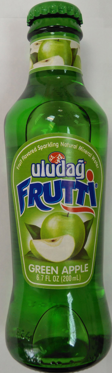 фото Uludag Frutti Зеленое яблоко напиток среднегазированный, 0,2 л