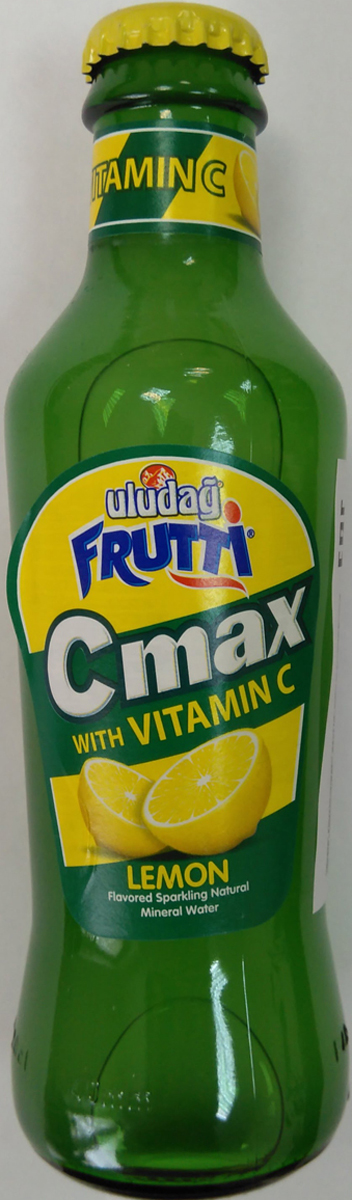 фото Uludag Frutti Лимон и витамин +С напиток среднегазированный, 0,2 л