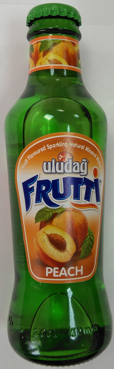 фото Uludag Frutti Персик напиток среднегазированный, 0,2 л