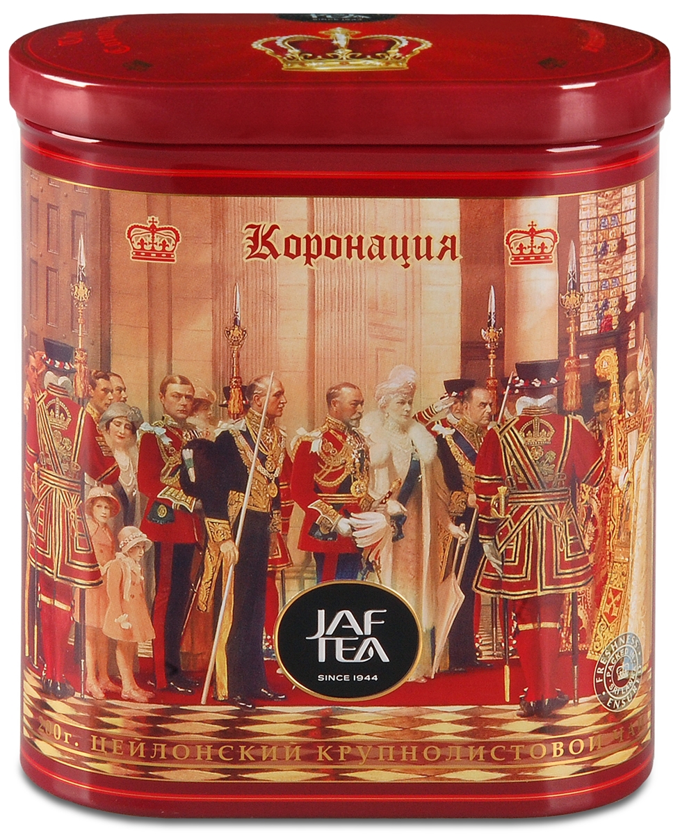 фото Jaf Tea Коронация чай черный крупнолистовой, 200 г