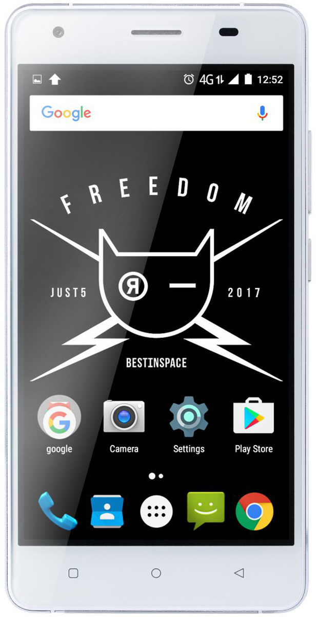 цены Смартфон Just5 Freedom M303 16 GB, белый