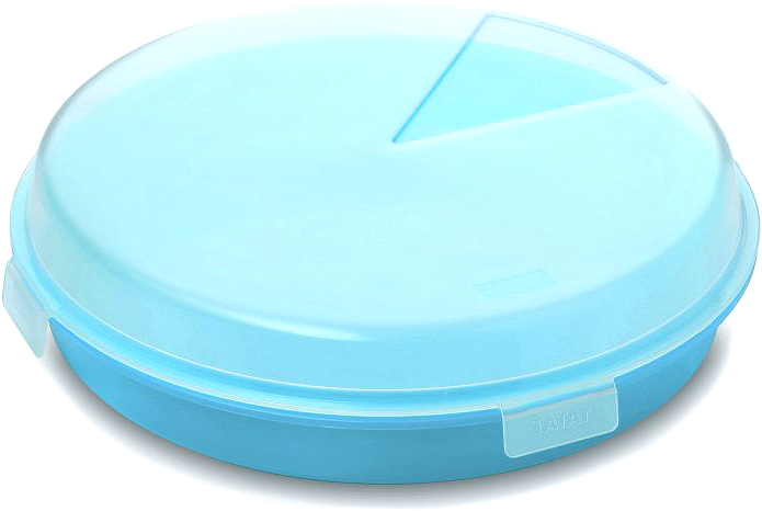 фото Контейнер пищевой "TATAY", цвет: синий, диаметр 26 см
