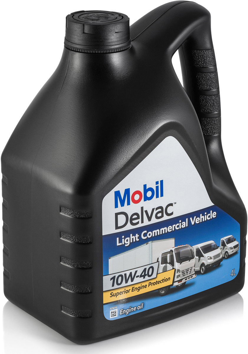 фото Масло моторное Mobil Delvac Light Commercial Vehicle, полусинтетическое, 10W-40, 4 л