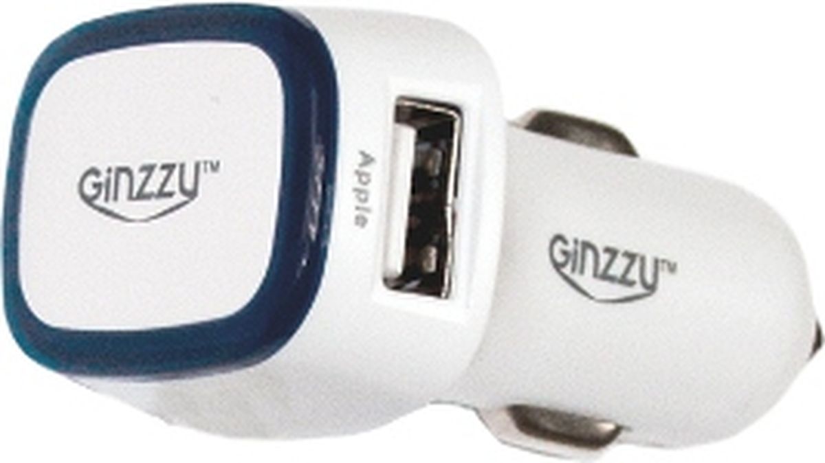 фото Ginzzu GA-4415UW, White автомобильное зарядное устройство (3,1 A)