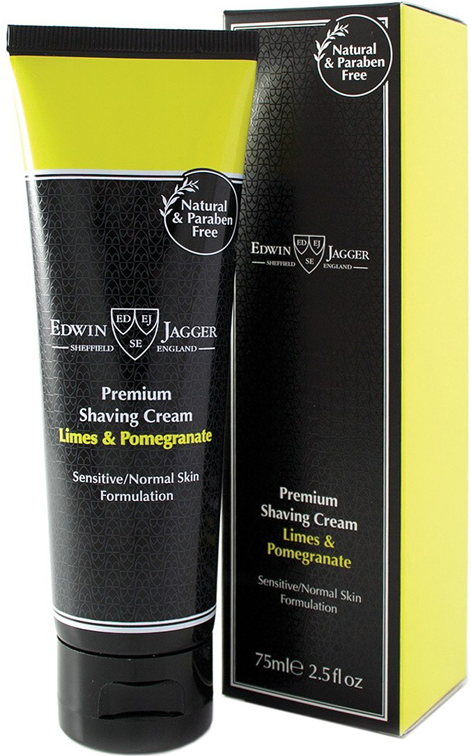 Крем для бритья Edwin Jagger Limes & Pomegranate 75 мл