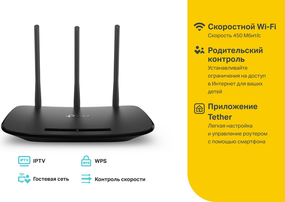 фото TP-Link TL-WR940N маршрутизатор