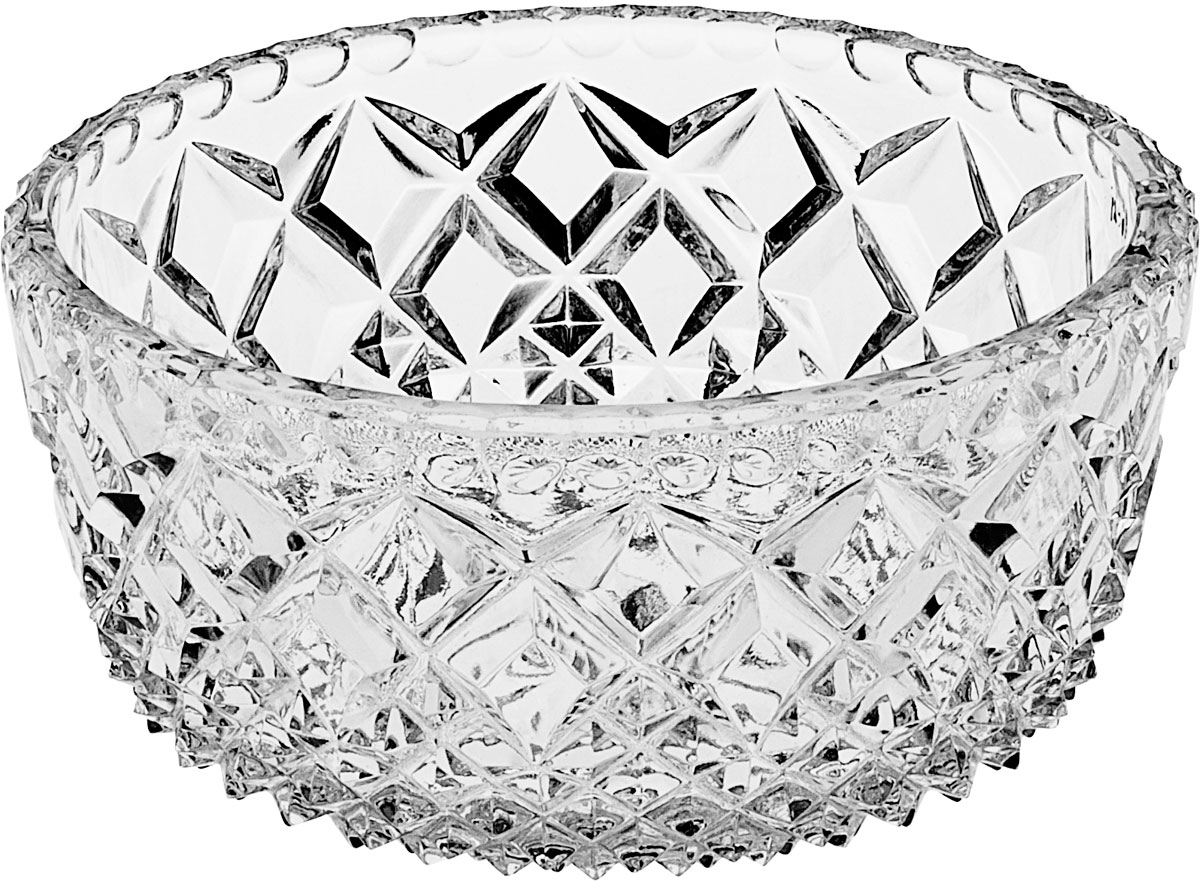 Crystal Bohemia Салатник Diamond, 1 шт