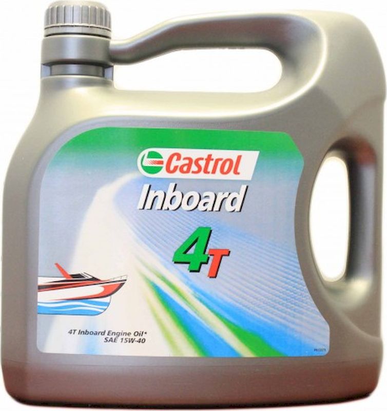 фото Моторное масло Castrol "Inboard 4T", минеральное, 4 л