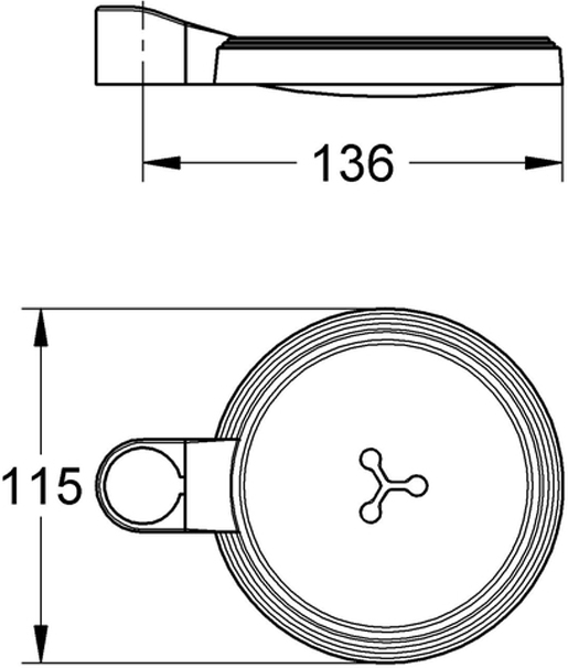 фото Мыльница GROHE "Relexa". 27206000