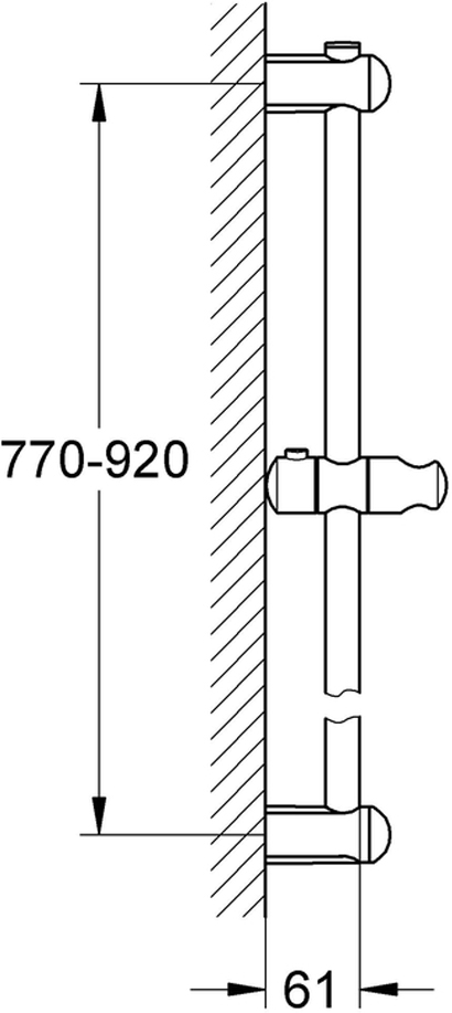 фото Душевая штанга GROHE "Euphoria Neutral". 27500000