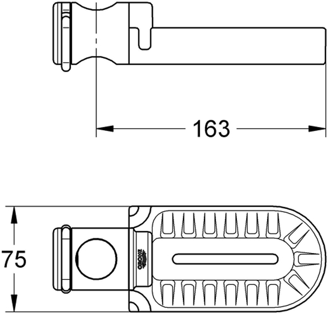 фото Мыльница GROHE "Relexa Plus". 28631000