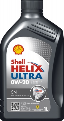 фото Моторное масло Shell Helix Ultra SN, 0W-20, 1 л