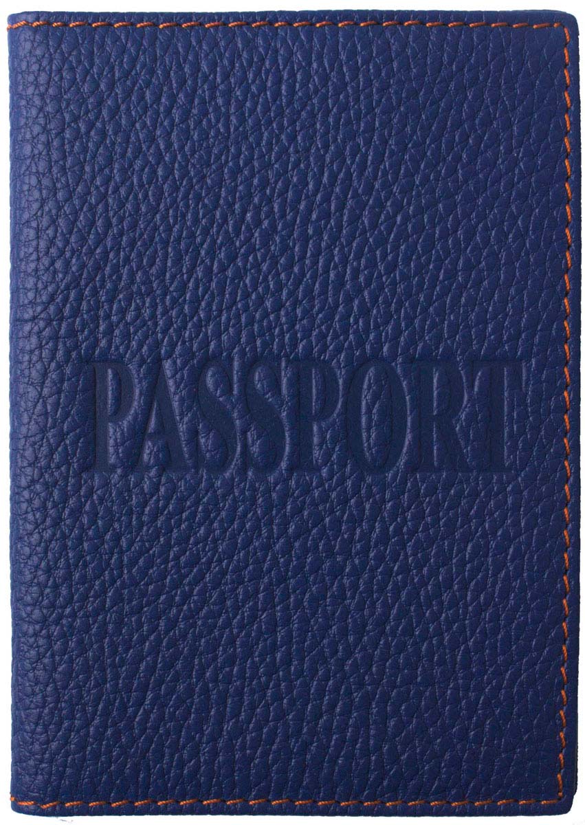фото Обложка для паспорта женская Dimanche, цвет: синий, красный, белый. 230/47/13/22