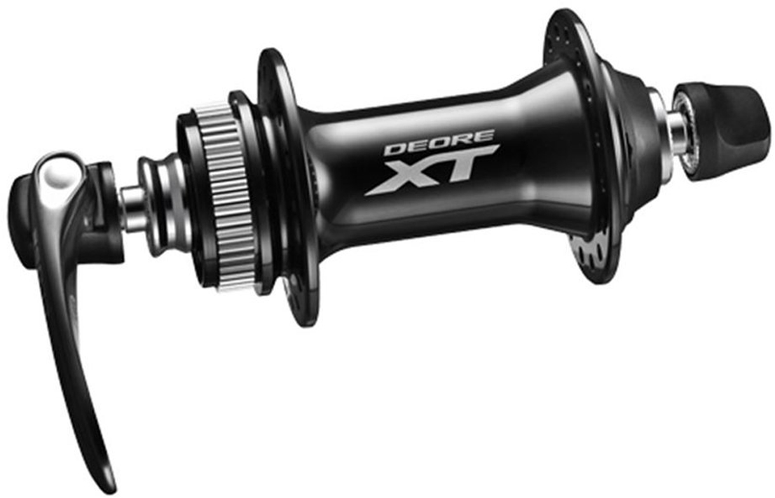 Втулка передняя Shimano "XT M8000", 32 отверстия, QR, C.Lock, цвет: черный
