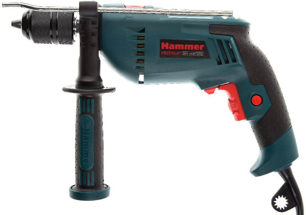 фото Дрель ударная Hammer "Premium UDD710B", 710 Вт Hammer premium