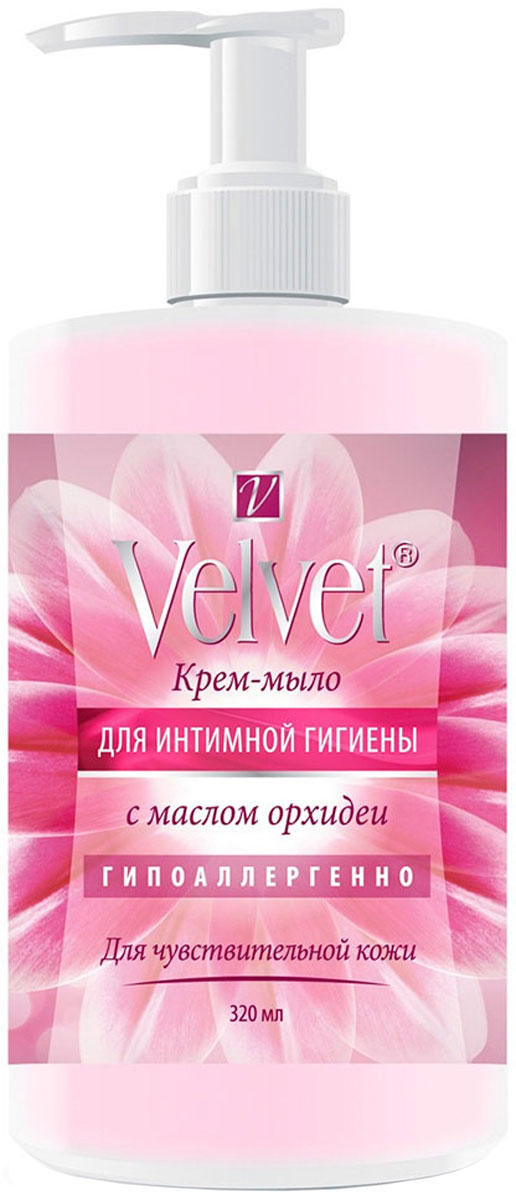 фото Velvet Крем-мыло для интимной гигиены с маслом орхидеи, 320 мл