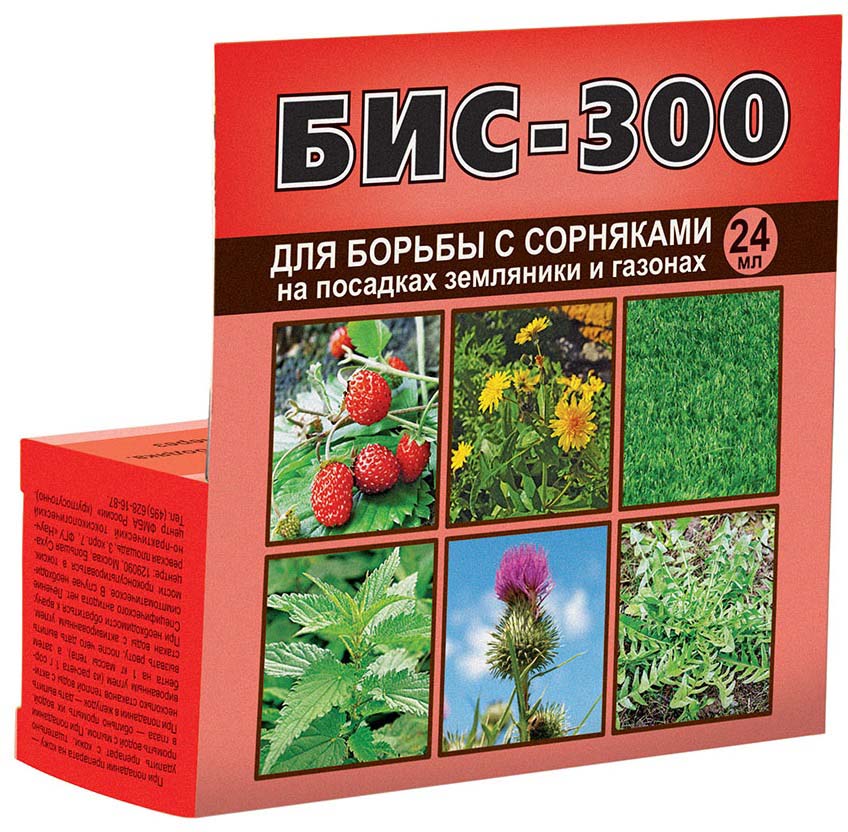 фото Препарат для защиты растений Ваше хозяйство "Бис-300", для борьбы с сорняками, 24 мл