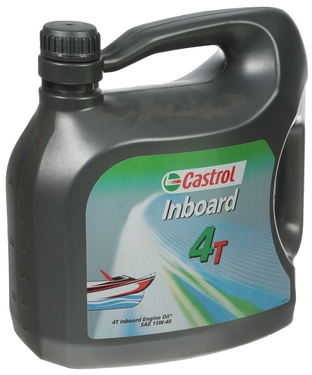 фото Моторное масло Castrol "Inboard 4T", минеральное, 4 л