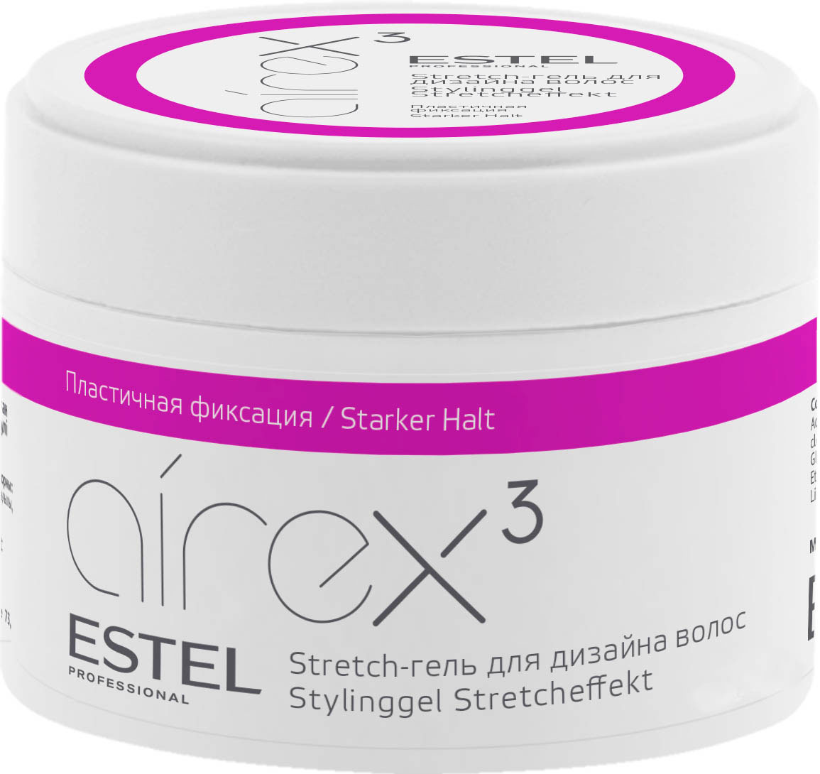 Estel Airex Stretch-гель для дизайна волос пластичная фиксация 65 мл