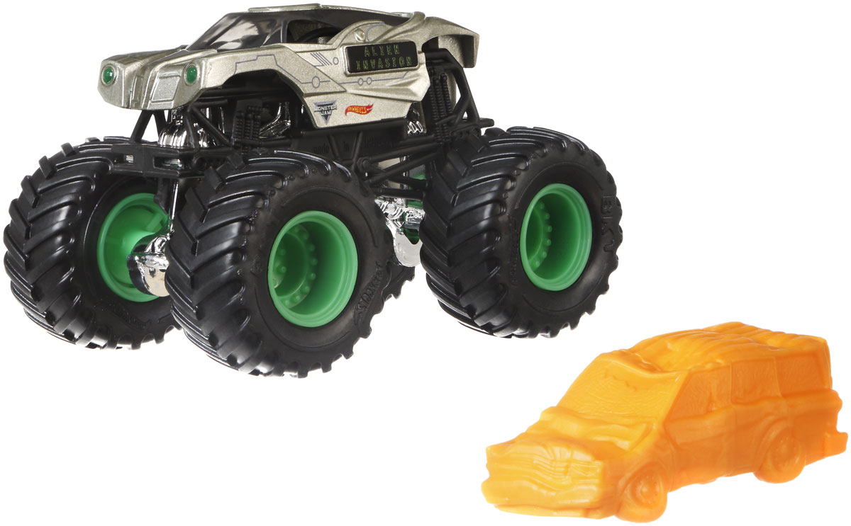 фото Hot Wheels Monster Jam Машинка Alien Invasion