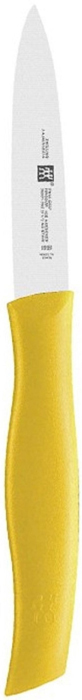 фото Нож для чистки овощей Zwilling "Twin Grip", цвет: желтый, длина лезвия 8 см